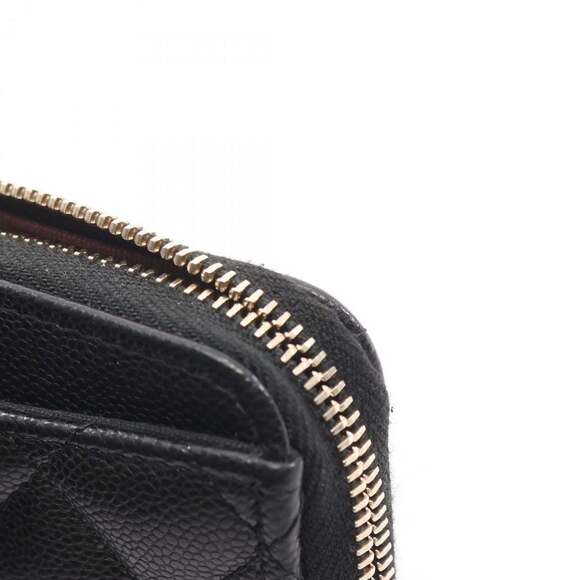 CHANEL Matelasse Wallet/Wallet/Coin Purse Wallet in Caviar (Grained Calfskin)... - Picture 7 of 9